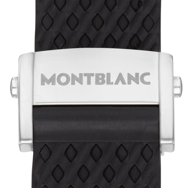 Black Rubber Sport Strap - 2