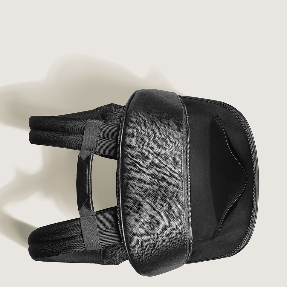 Small Backpack in Sartorial Leather - 9
