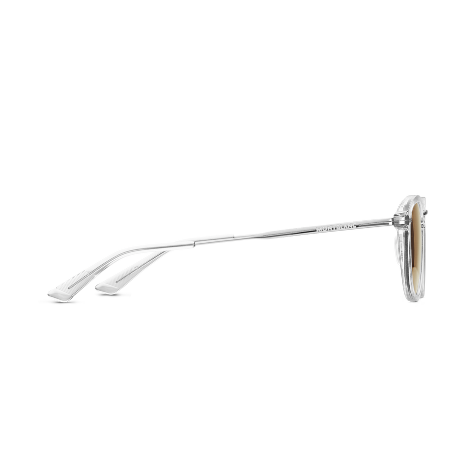 Round sunglasses with Grey Coloured Injected Frame - 2