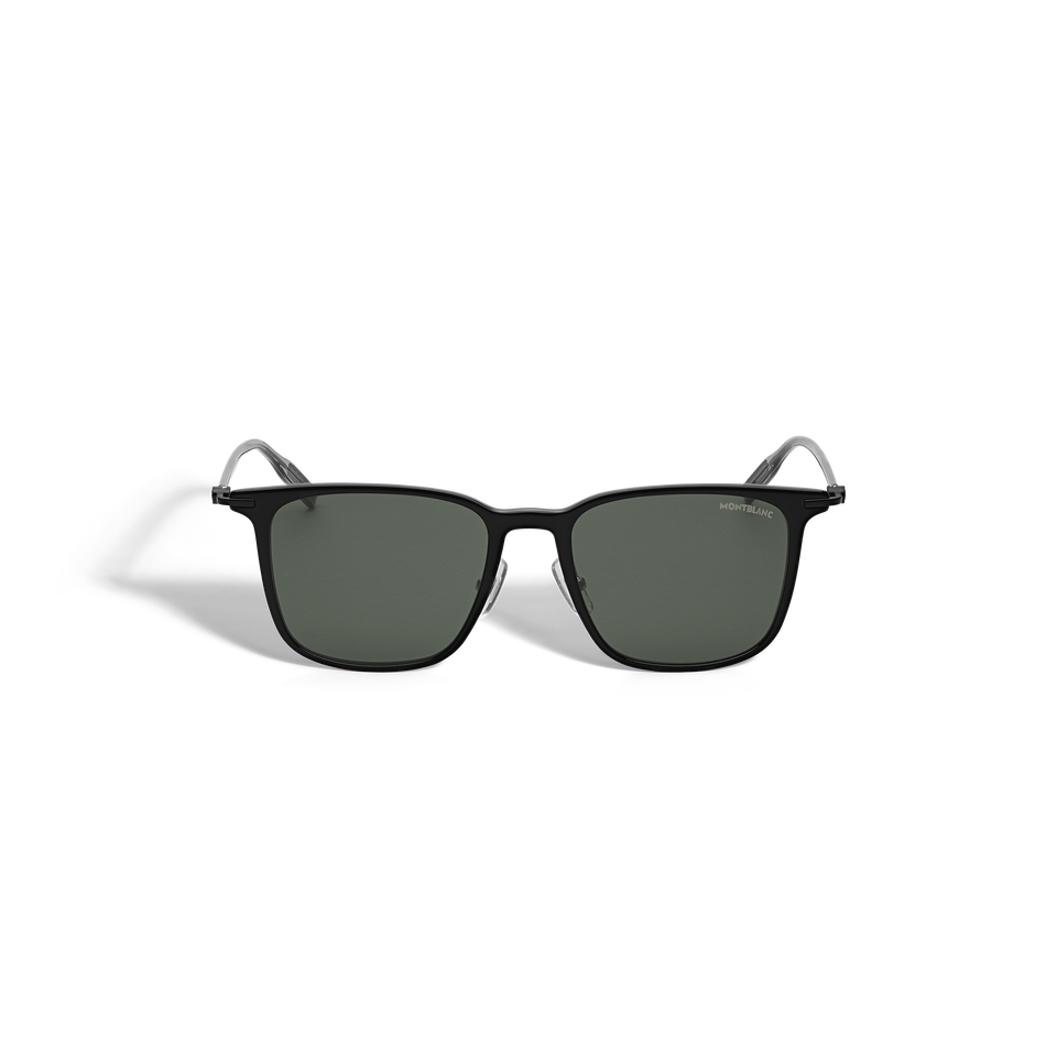 Rectangular Sunglasses with Black Injection Frame  - 1
