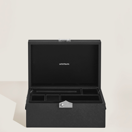 Writing Instruments Collector Box in Black Leather