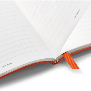 Medium Notebook in Sartorial Leather, Lined Pages