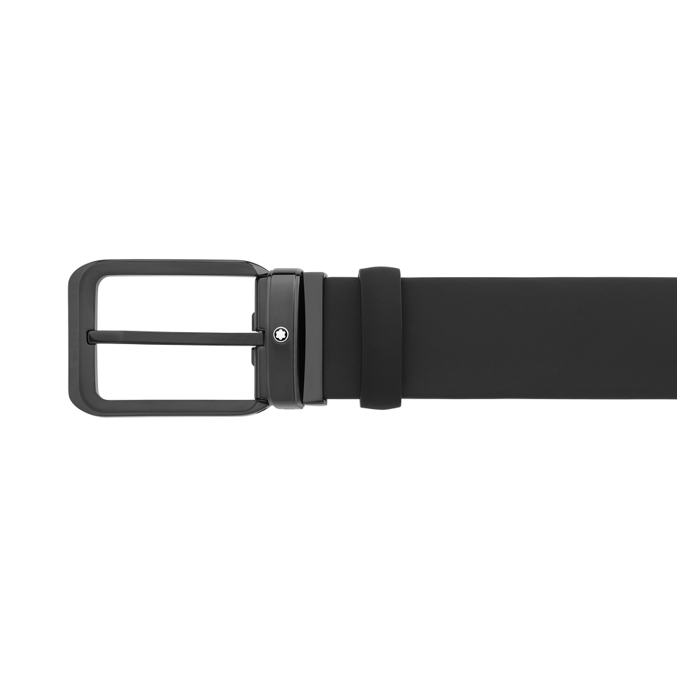 Rectangular 35&nbsp;mm Reversible Belt in Extreme Leather - 3