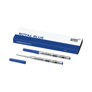 2x Ballpoint Refills, Royal Blue