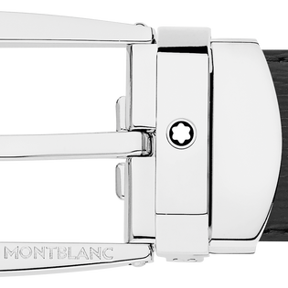 Rectangular 30&nbsp;mm Belt in Leather