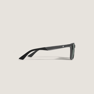 Squared Sunglasses with Grey Colored Injected Frame