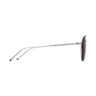 Squared Sunglasses with Silver Coloured Metal Frame