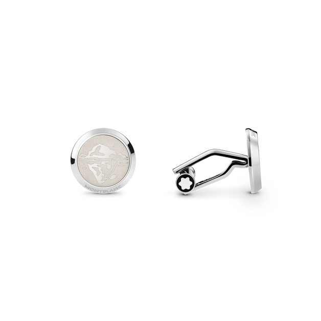 Iced Sea Cufflinks - 1