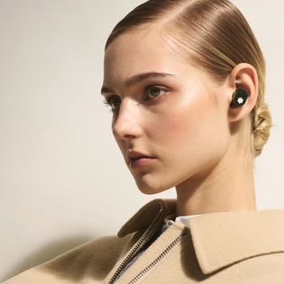 MTB03 In-Ear Right and Left Headphones Green