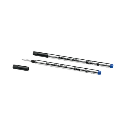 2 Rollerball Refills (F), Royal Blue