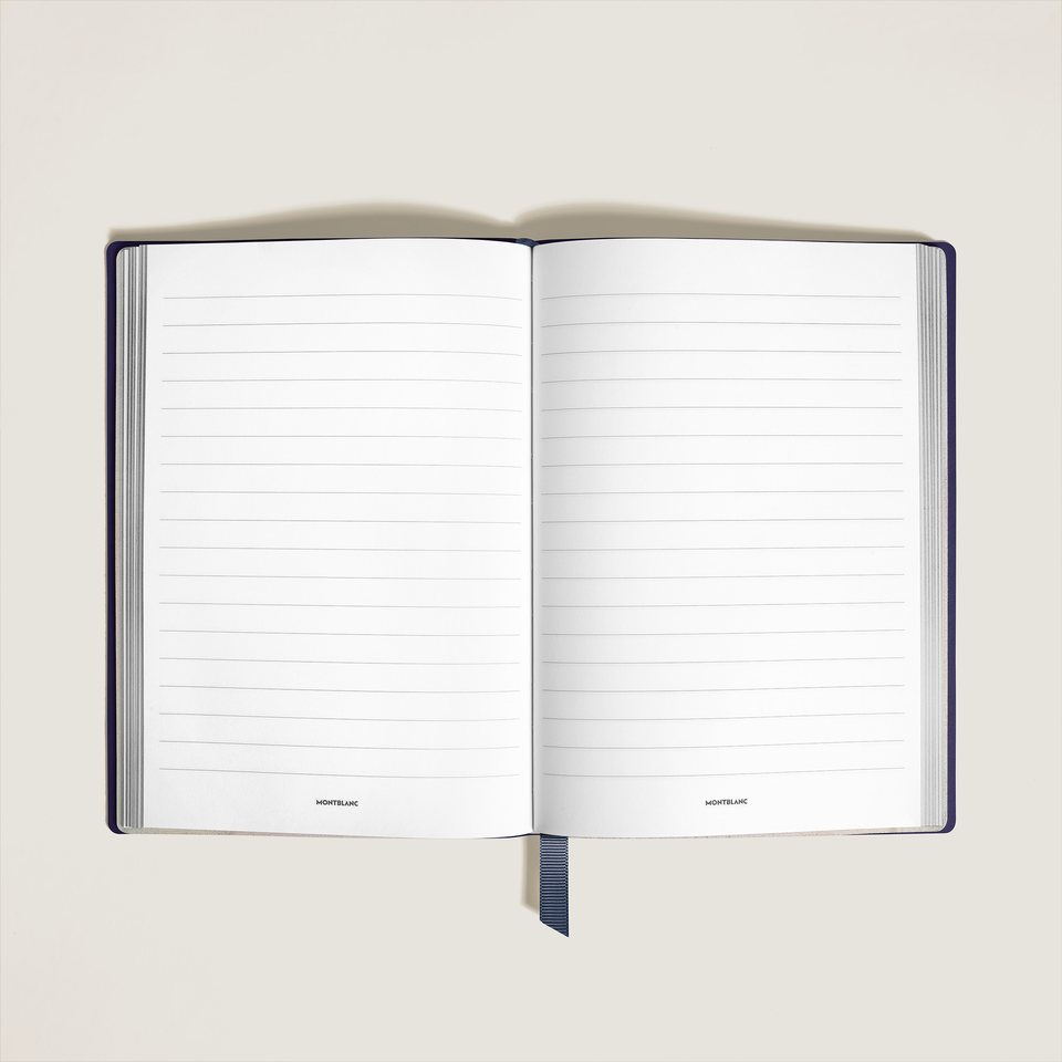 Meisterst&uuml;ck Around the World in 80 Days Medium Notebook, Blue, Lined Pages - 2