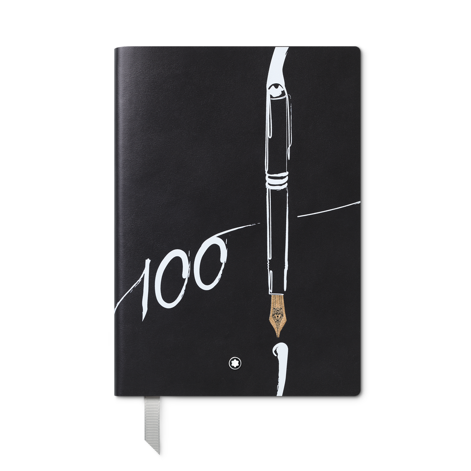 Notebook #146 small, Meisterst&uuml;ck 100 years, Black - Lined - 1