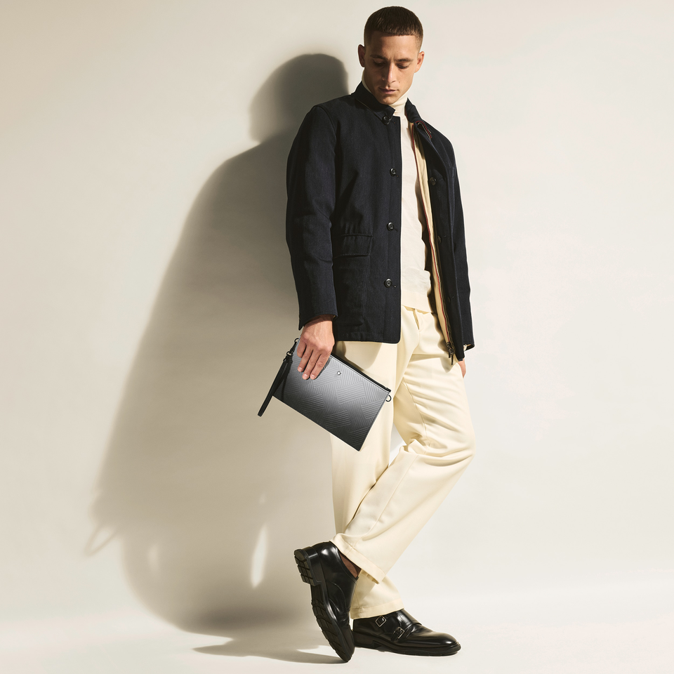 Clutch in Extreme Leather - 6