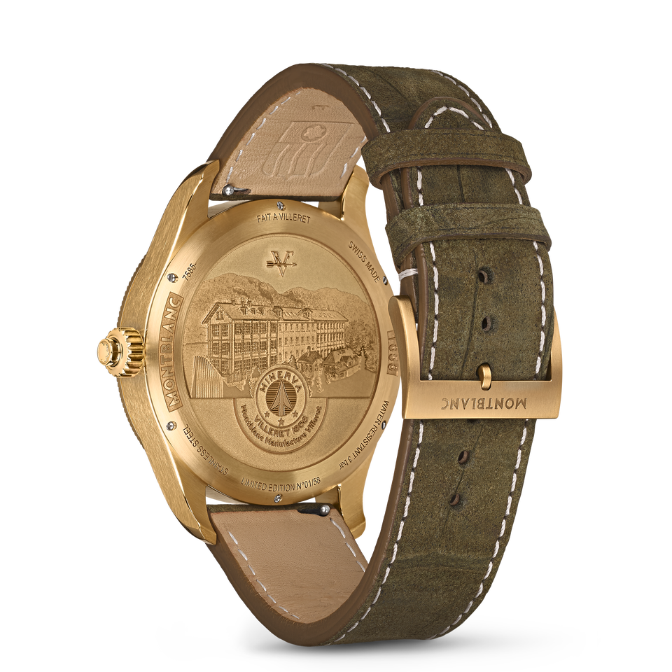 Montblanc 1858 The Unveiled Secret Minerva Monopusher Chronograph Limited Edition - 18 pieces - 5