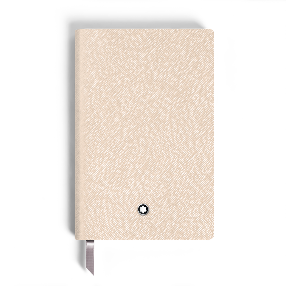 Small Notebook, Saffiano Leather, Cloudy Beige &ndash; Lined Pages - 2