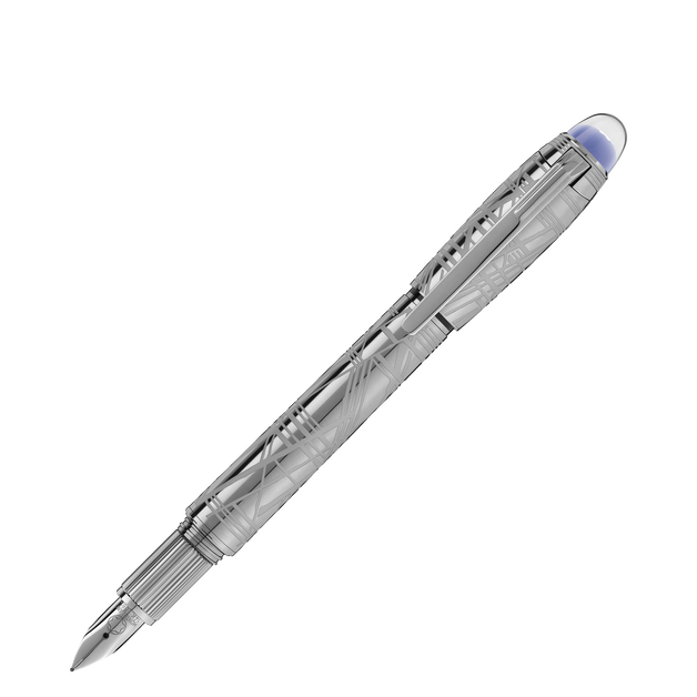 Starwalker SpaceBlue Metal Fountain Pen (F) - 6