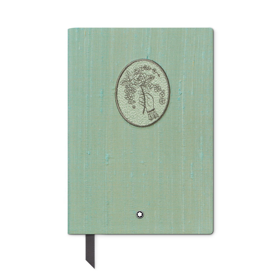 Notebook #146 small, Homage to Victoria and Albert, Green - Lined - 1