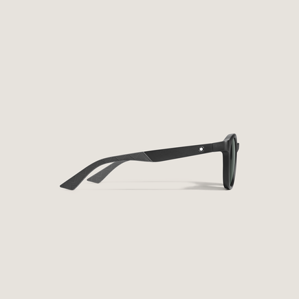 Round Sunglasses with Black Colored Injected Frame