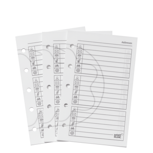Telephone-Address Sheets Pocket