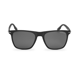 Squared Sunglasses with Black Coloured Acetate Frame