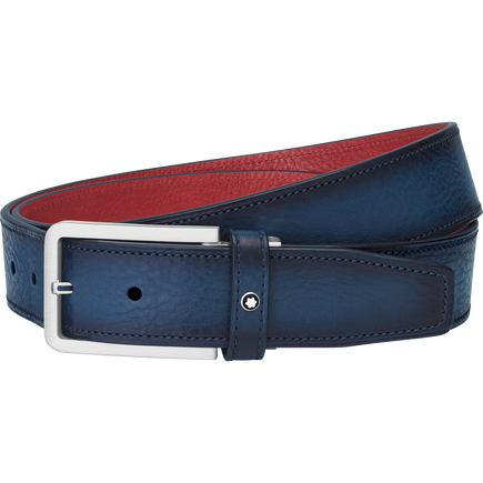 Brown 35 mm leather belt