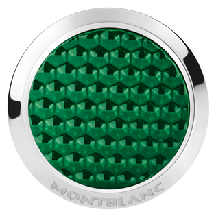 Meisterst&uuml;ck Cufflinks with Patterned Lacquer Inlay