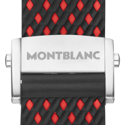 Red Rubber Sport Strap