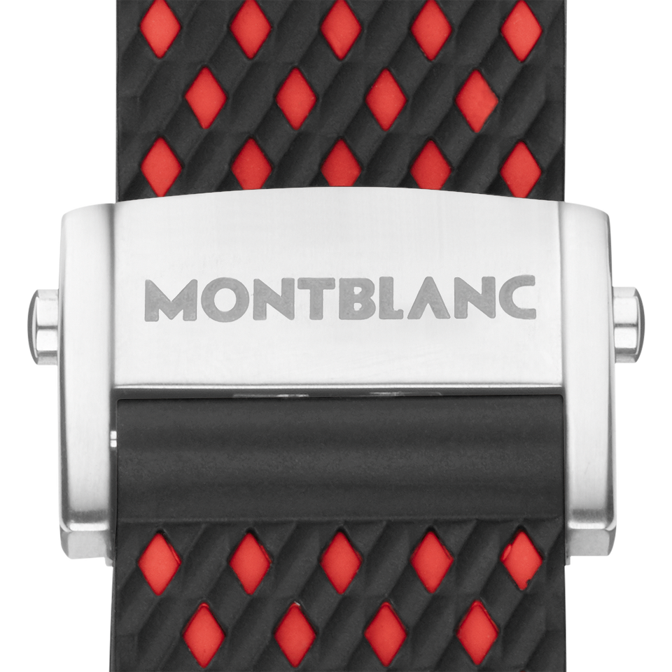Red Rubber Sport Strap - 2