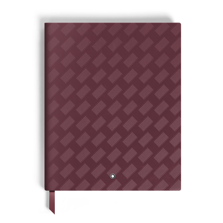 #163 Large Notebook, Extreme 3.0 Cassis Leather, Burgundy – Lined