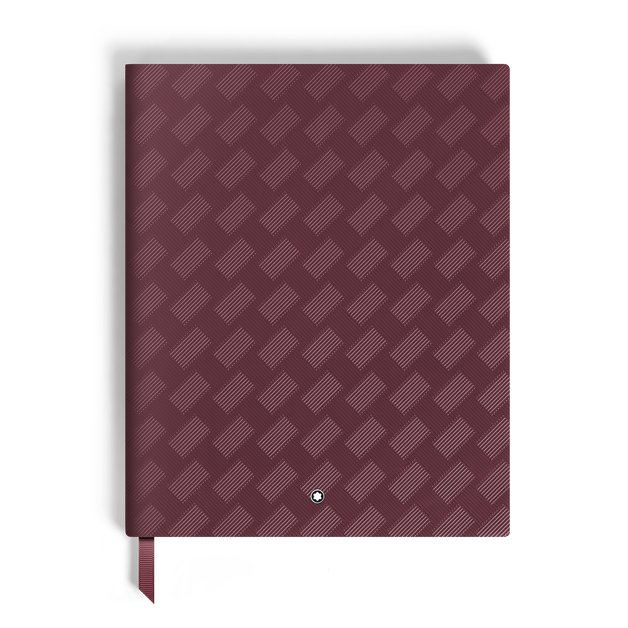 #163 Large Notebook, Extreme 3.0 Cassis Leather, Burgundy – Lined - 1
