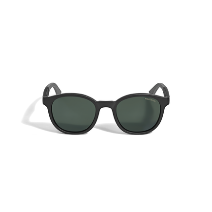 Round Sunglasses with Black Colored Injected Frame