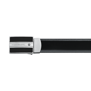 Montblanc Plate 30&nbsp;mm Reversible Belt in Leather