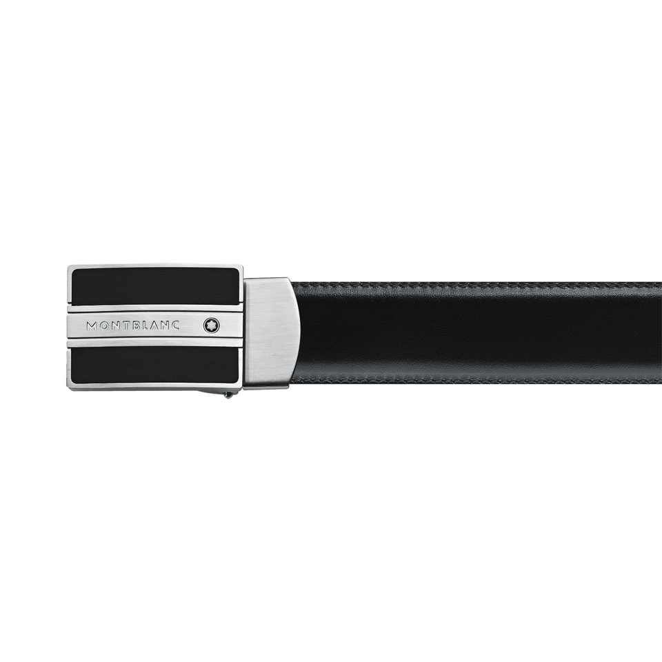 Montblanc Plate 30&nbsp;mm Reversible Belt in Leather - 1