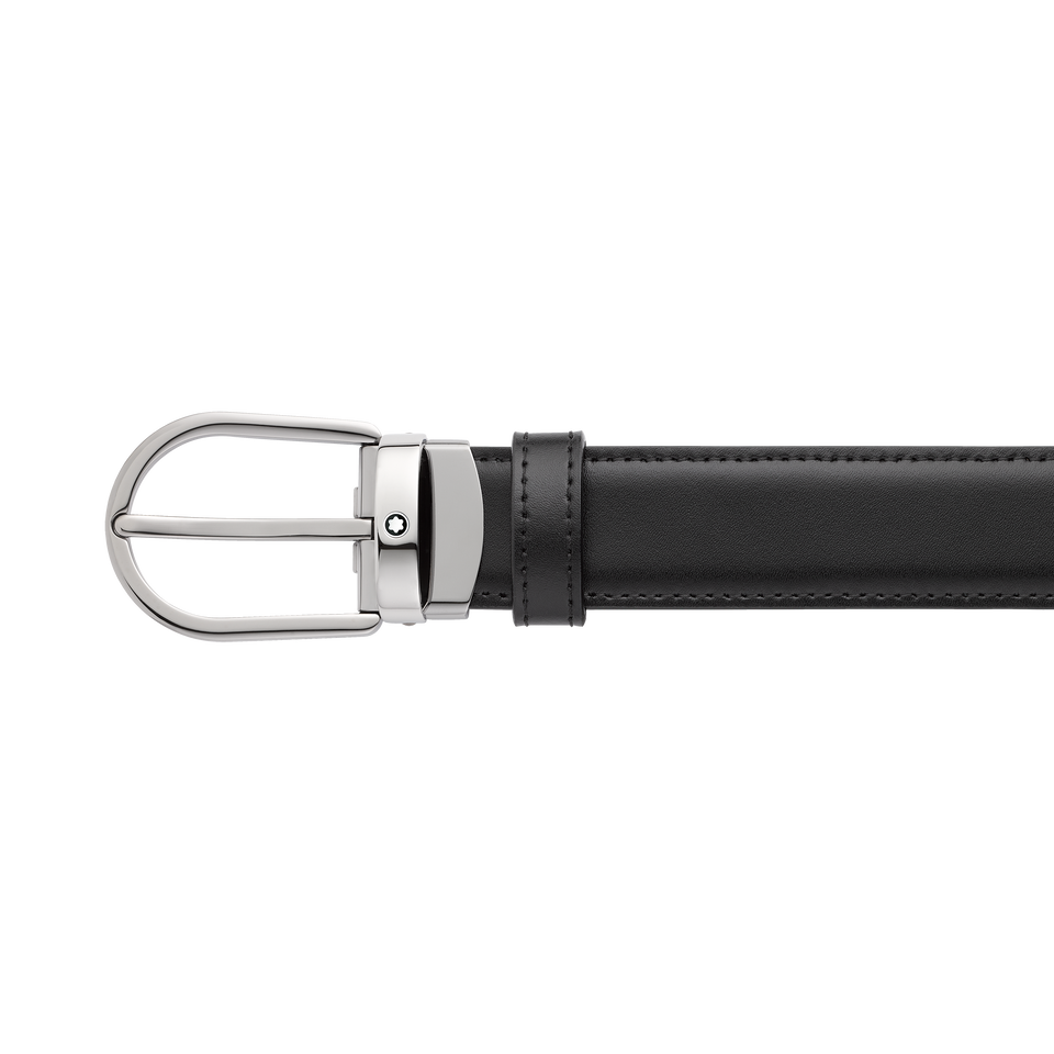 Horseshoe 30&nbsp;mm Reversible Belt in Leather - 2