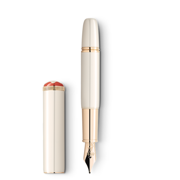 Montblanc Heritage Rouge et Noir "Baby" Special Edition Ivory-coloured Fountain Pen F - 1