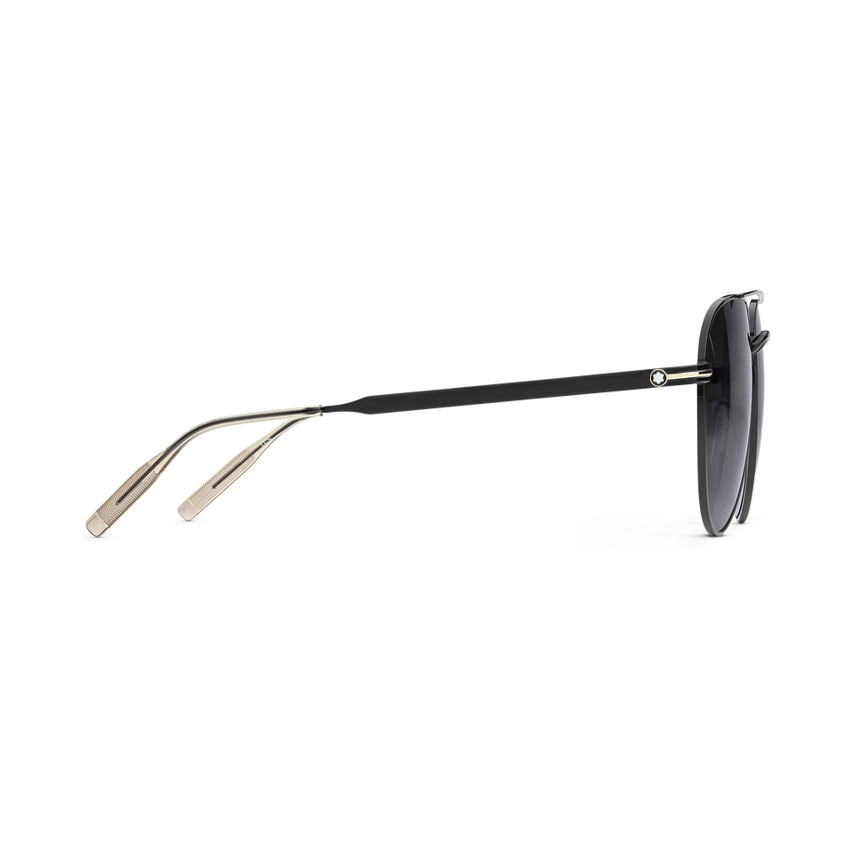 Squared Sunglasses with Black Coloured Metal Frame - 4