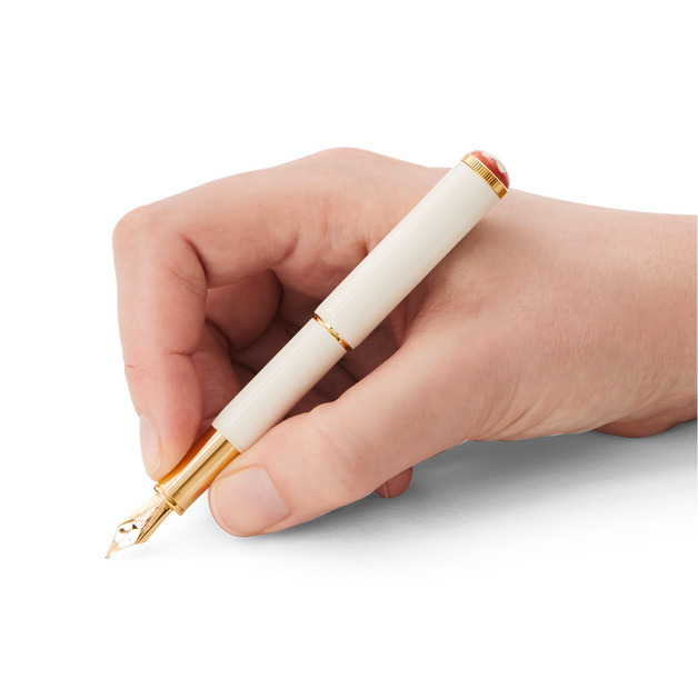 Montblanc Heritage Rouge et Noir "Baby" Special Edition Ivory-coloured Fountain Pen - 2
