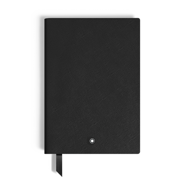 Medium Notebook, Saffiano Leather, Black – Blank Pages - 2