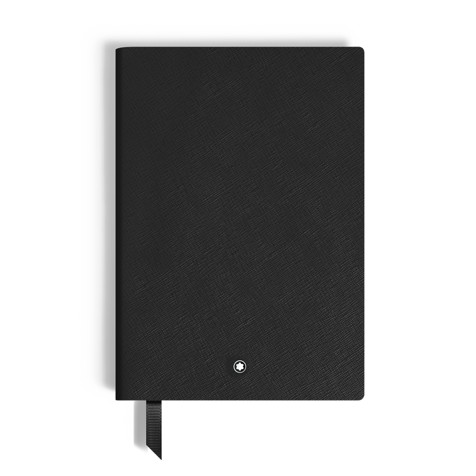 Medium Notebook, Saffiano Leather, Black &ndash; Blank Pages - 2
