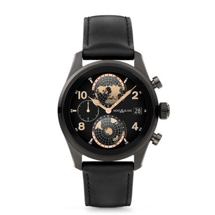 Montblanc Summit 3 Smartwatch, Black Titanium