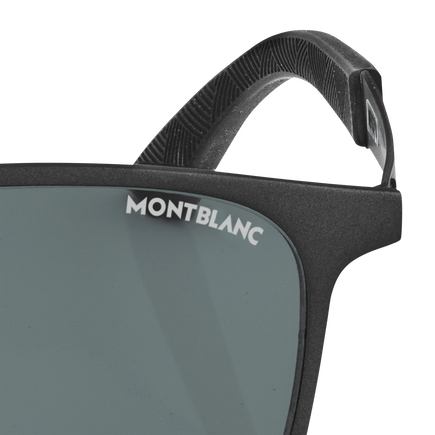Squared Sunglasses with Black Coloured Metal Frame 