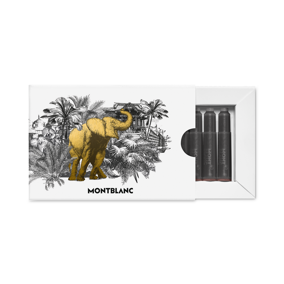 Ink Cartridges, Meisterst&uuml;ck Around the World in 80 Days, Brown - 8-unit package - 3