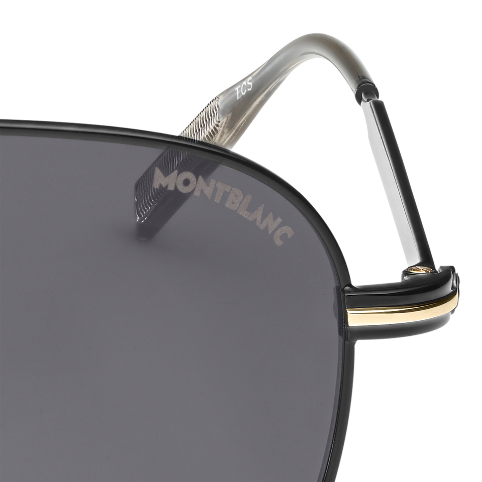Squared Sunglasses with Black Coloured Metal Frame - 2