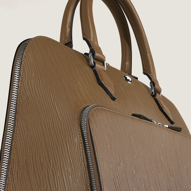 Writing Traveller Handbag with Sfumato Effect - 3