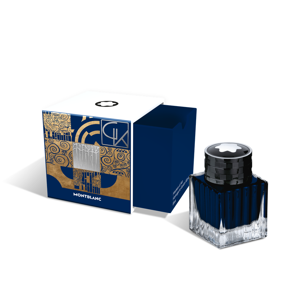 Ink bottle, Masters of Art Homage to Gustav Klimt, Blue - 50ml - 2