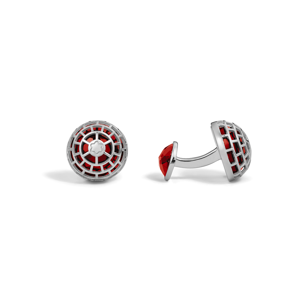 Montblanc Meisterst&uuml;ck Cufflinks with Jasper Stone - 1