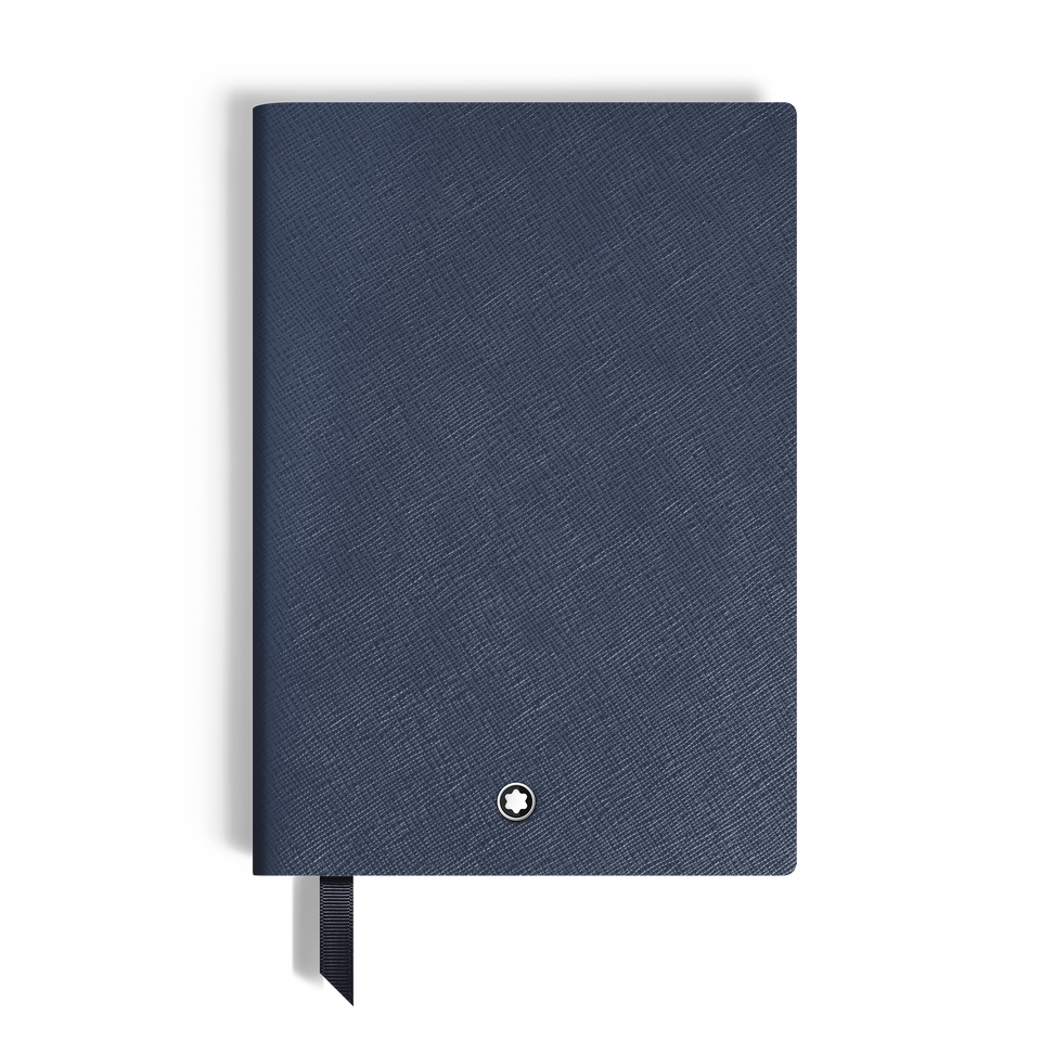 Medium Notebook, Ink Blue Leather, Blue &ndash; Blank Pages - 2
