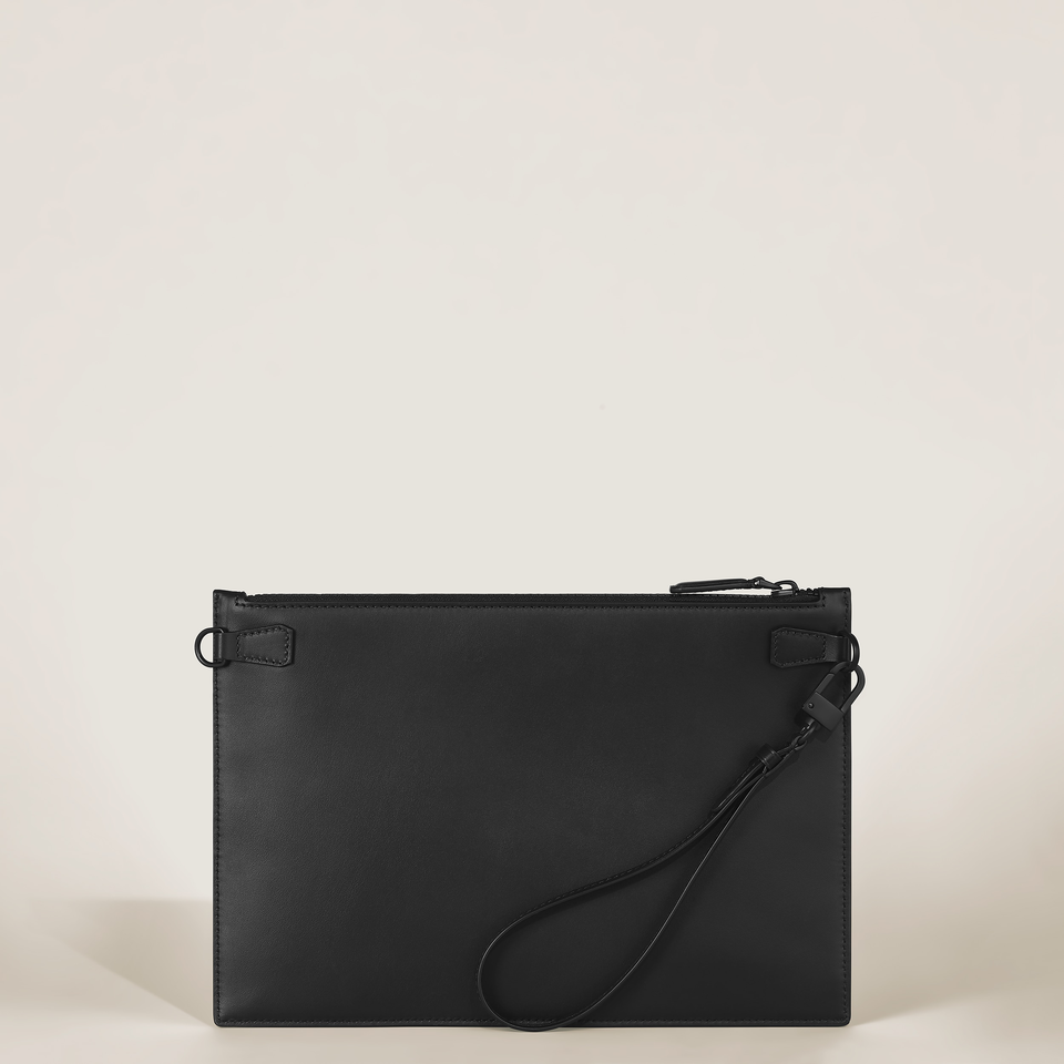 Clutch in Extreme Leather - 3