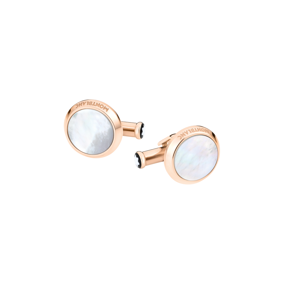Meisterst&uuml;ck Cufflinks with Mother-of-Pearl Inlay - 1