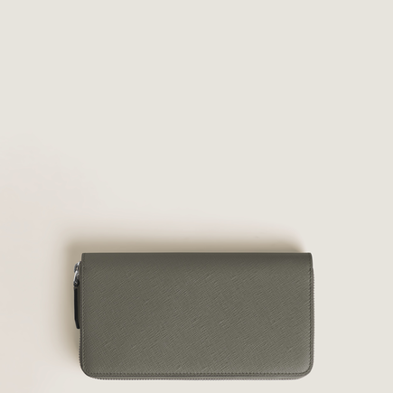 Sartorial wallet 12cc zip around